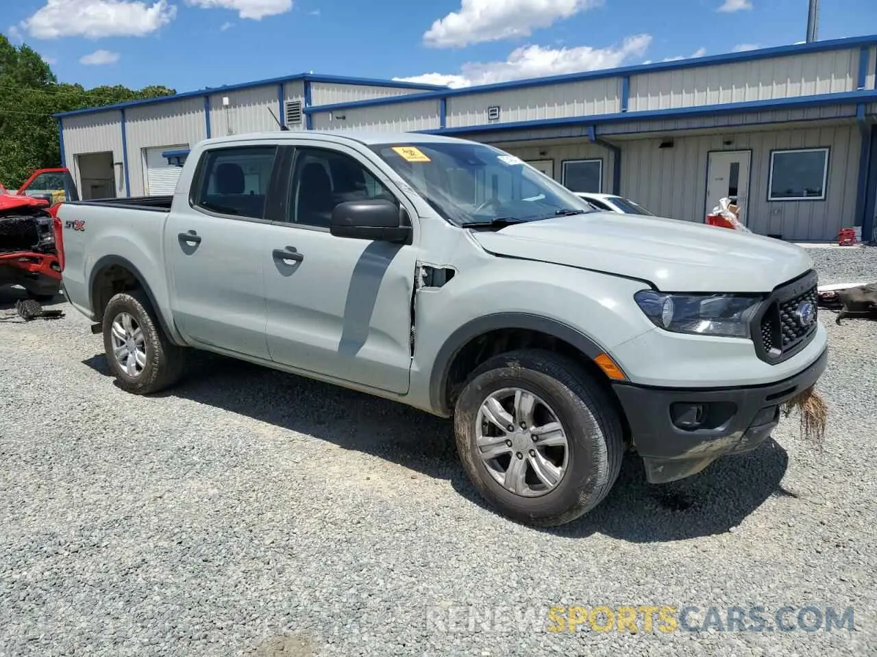 4 fotografías del automóvil dañado 1FTER4EH7MLD20616 FORD RANGER 2021