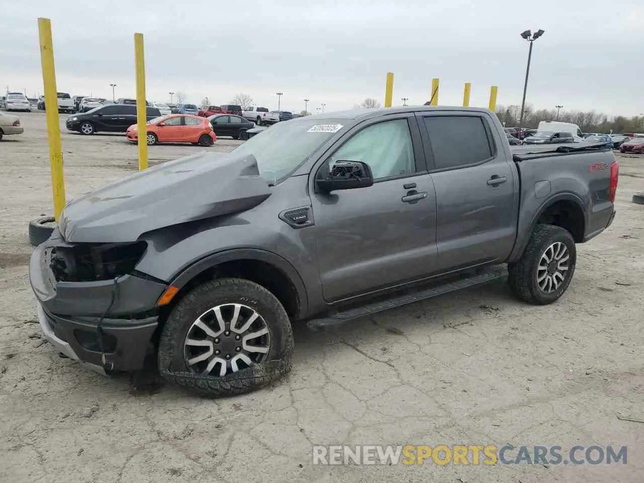 1 fotografías del automóvil dañado 1FTER4EH7MLD84896 FORD RANGER 2021