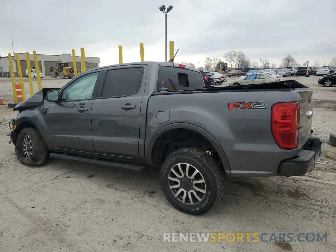 2 fotografías del automóvil dañado 1FTER4EH7MLD84896 FORD RANGER 2021