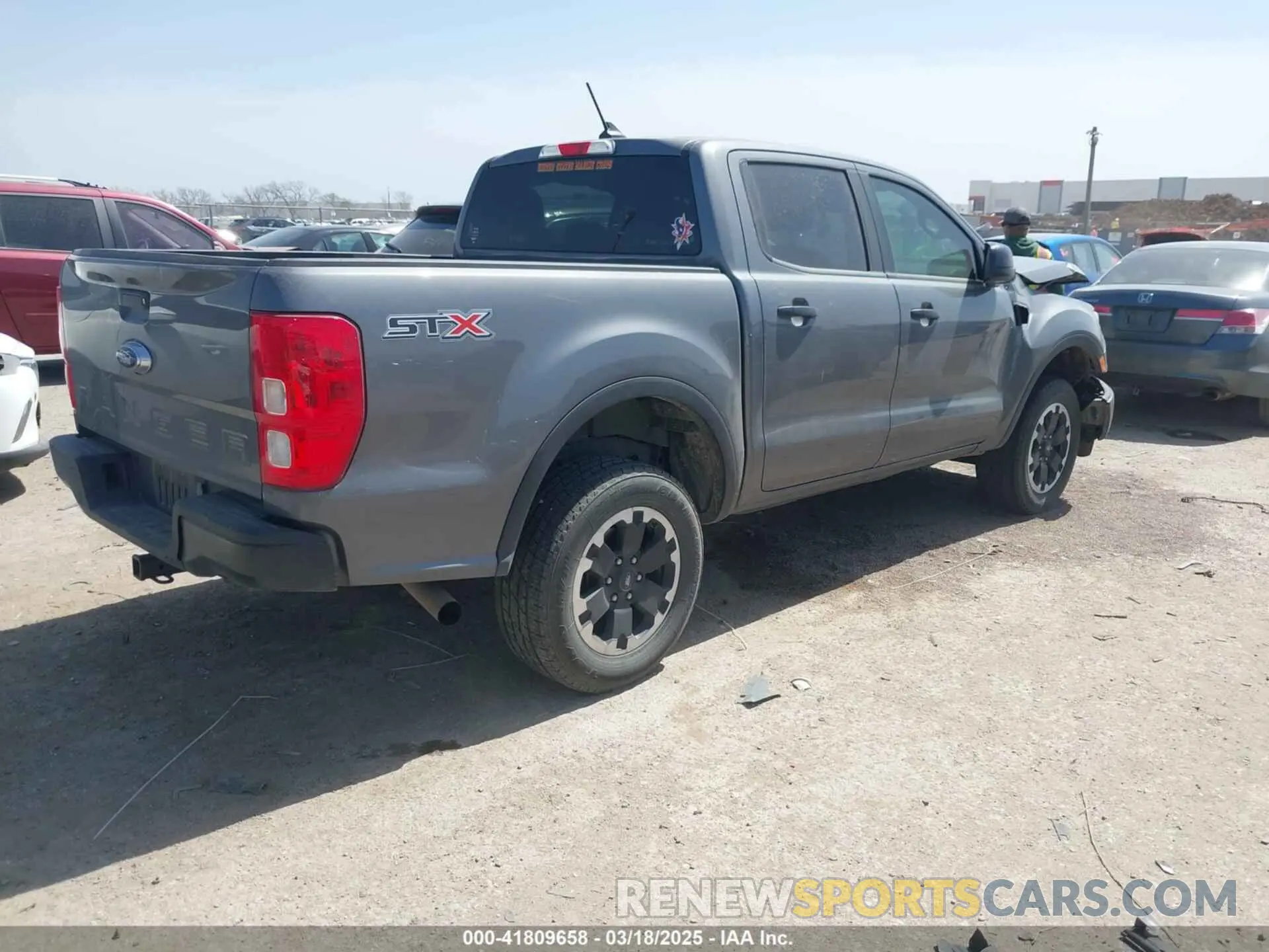 4 fotografías del automóvil dañado 1FTER4EH7MLD86096 FORD RANGER 2021