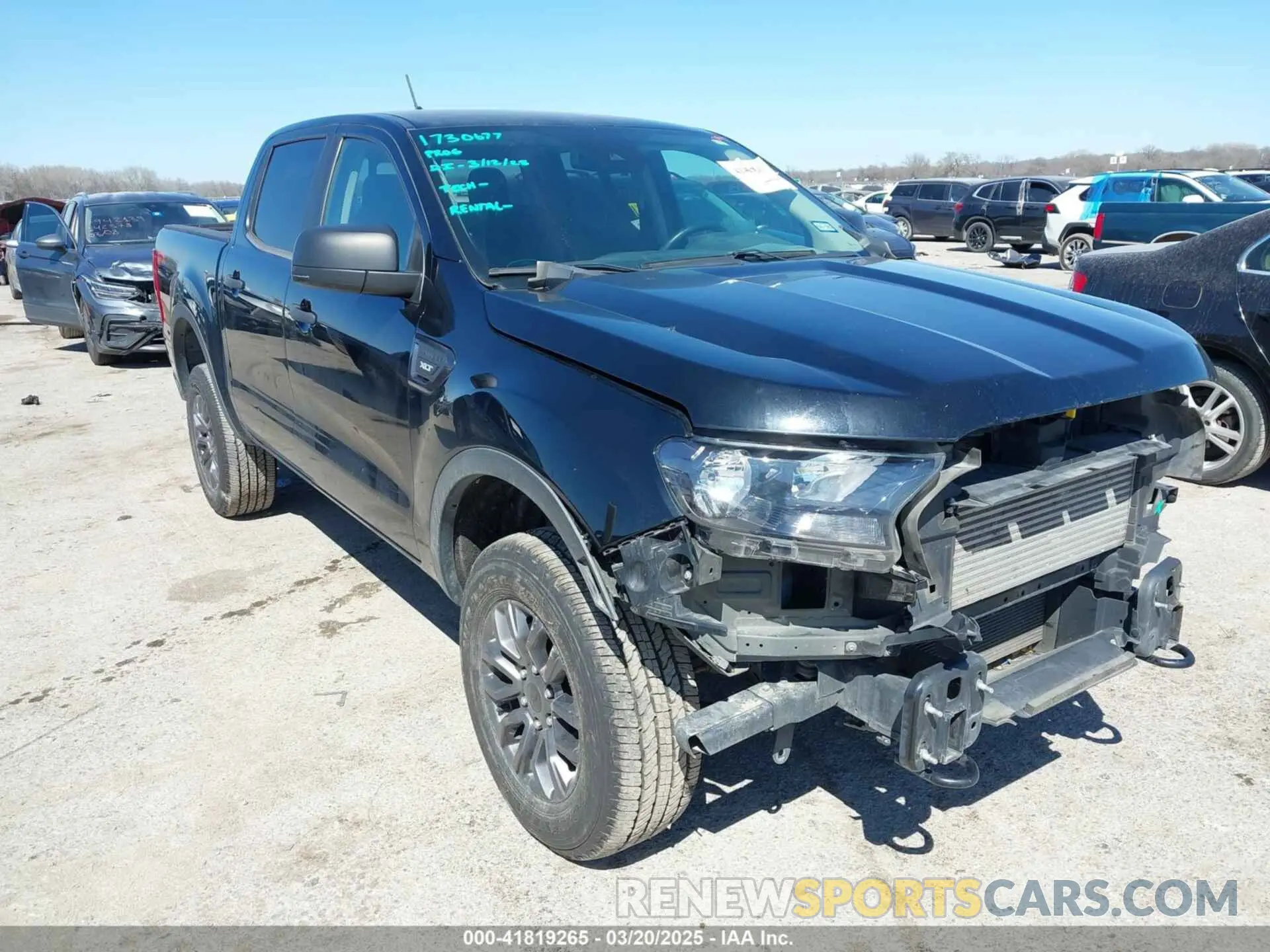 1 fotografías del automóvil dañado 1FTER4EH8MLD33505 FORD RANGER 2021