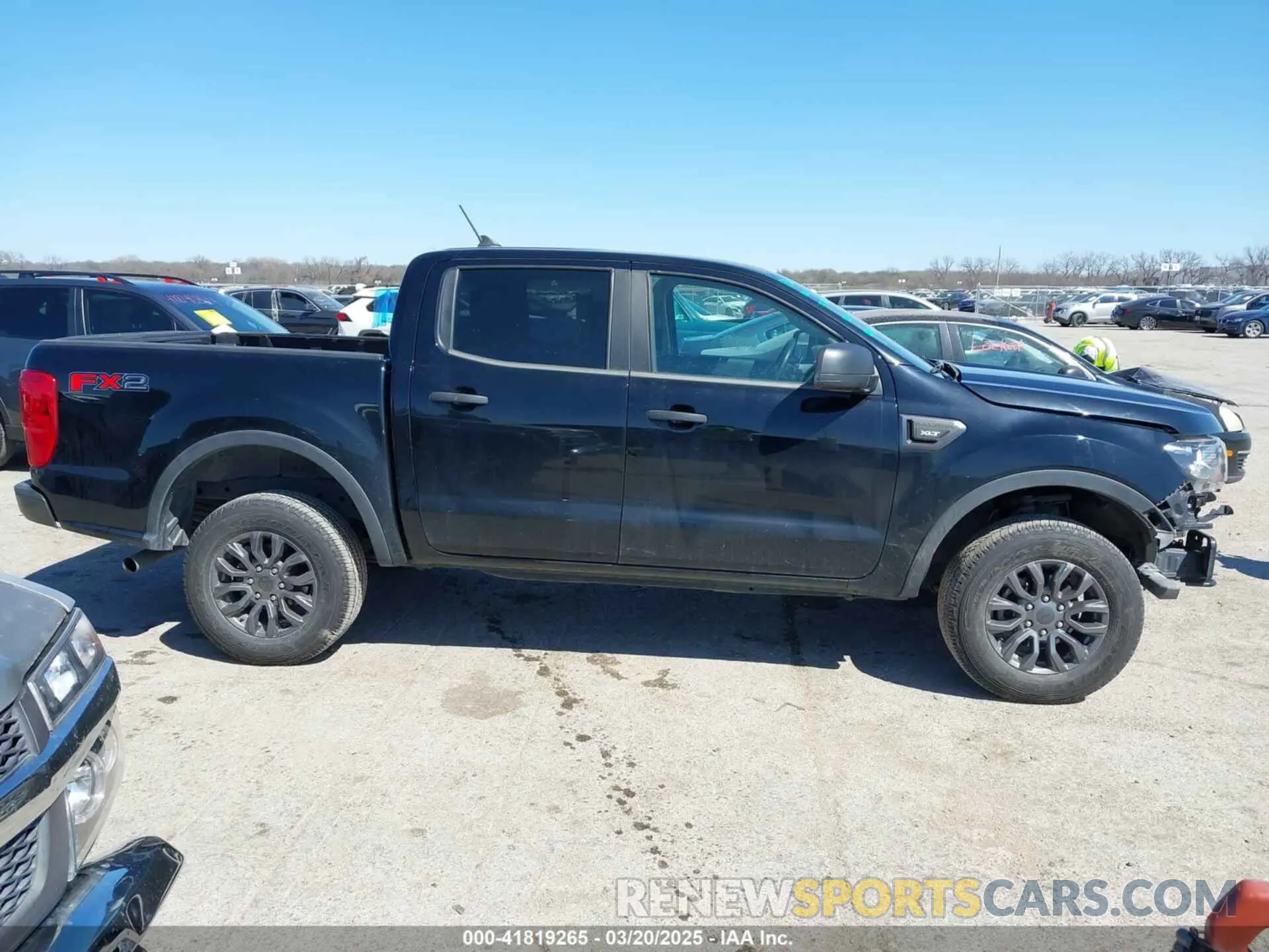 14 fotografías del automóvil dañado 1FTER4EH8MLD33505 FORD RANGER 2021