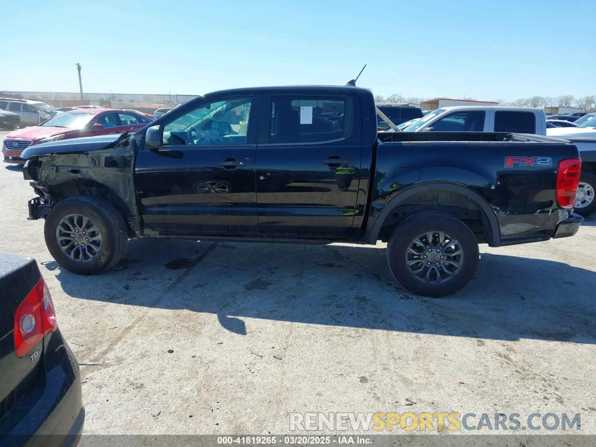 15 fotografías del automóvil dañado 1FTER4EH8MLD33505 FORD RANGER 2021