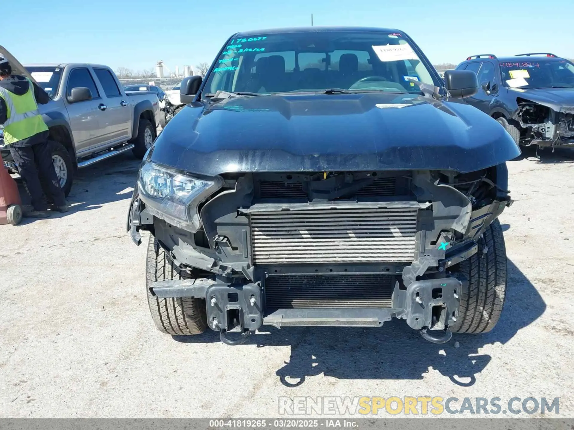 6 fotografías del automóvil dañado 1FTER4EH8MLD33505 FORD RANGER 2021