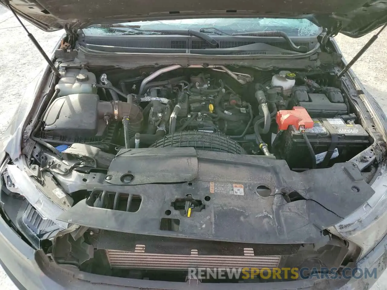 12 fotografías del automóvil dañado 1FTER4EH8MLD35979 FORD RANGER 2021