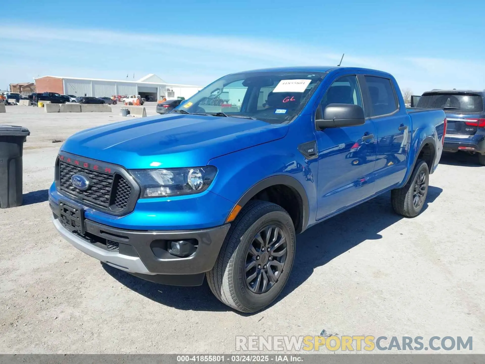 2 fotografías del automóvil dañado 1FTER4EH9MLD09617 FORD RANGER 2021
