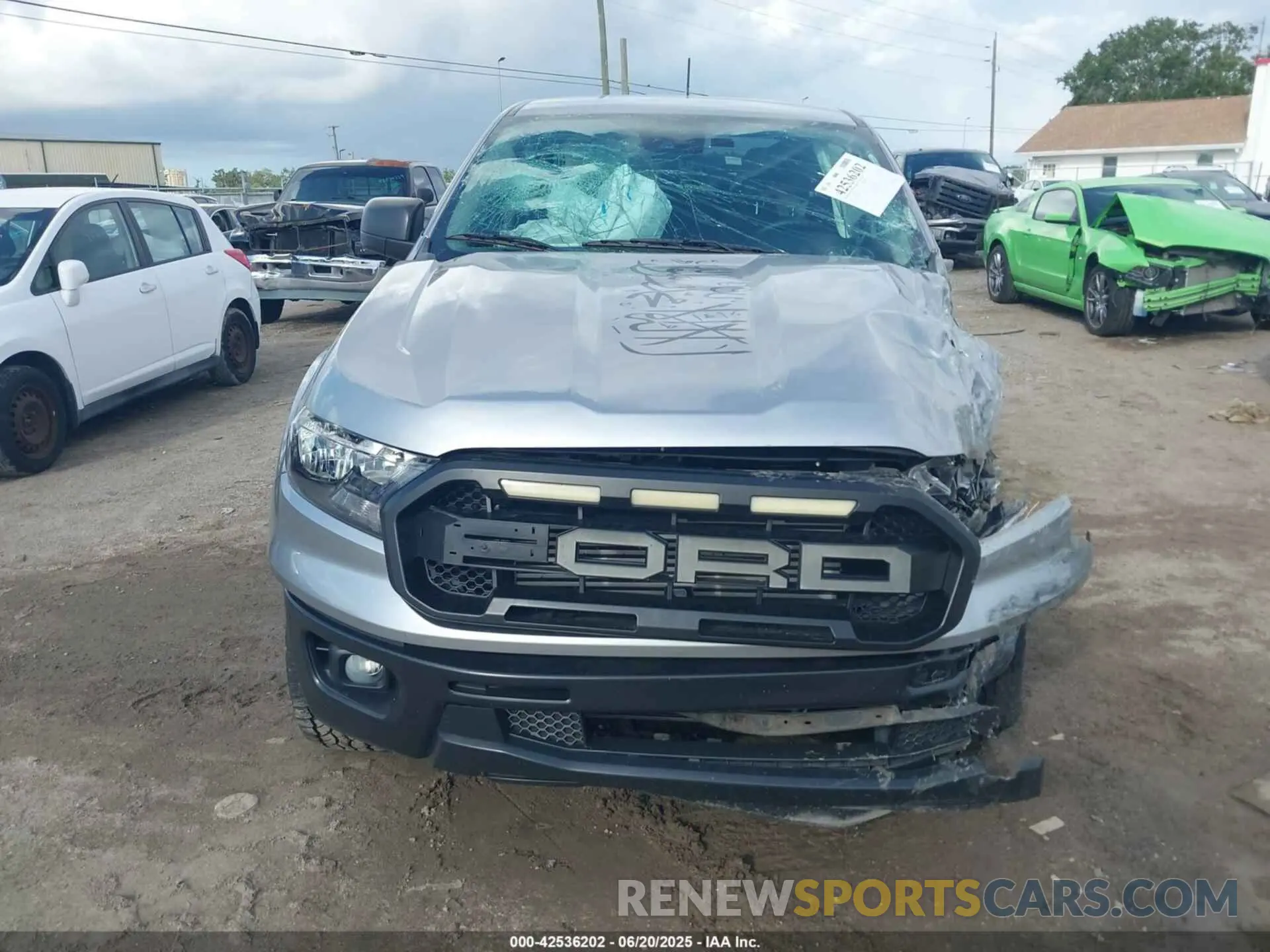 13 fotografías del automóvil dañado 1FTER4EH9MLD28376 FORD RANGER 2021