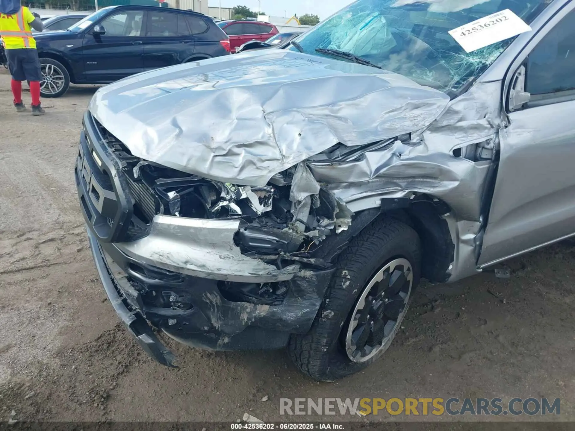 6 fotografías del automóvil dañado 1FTER4EH9MLD28376 FORD RANGER 2021