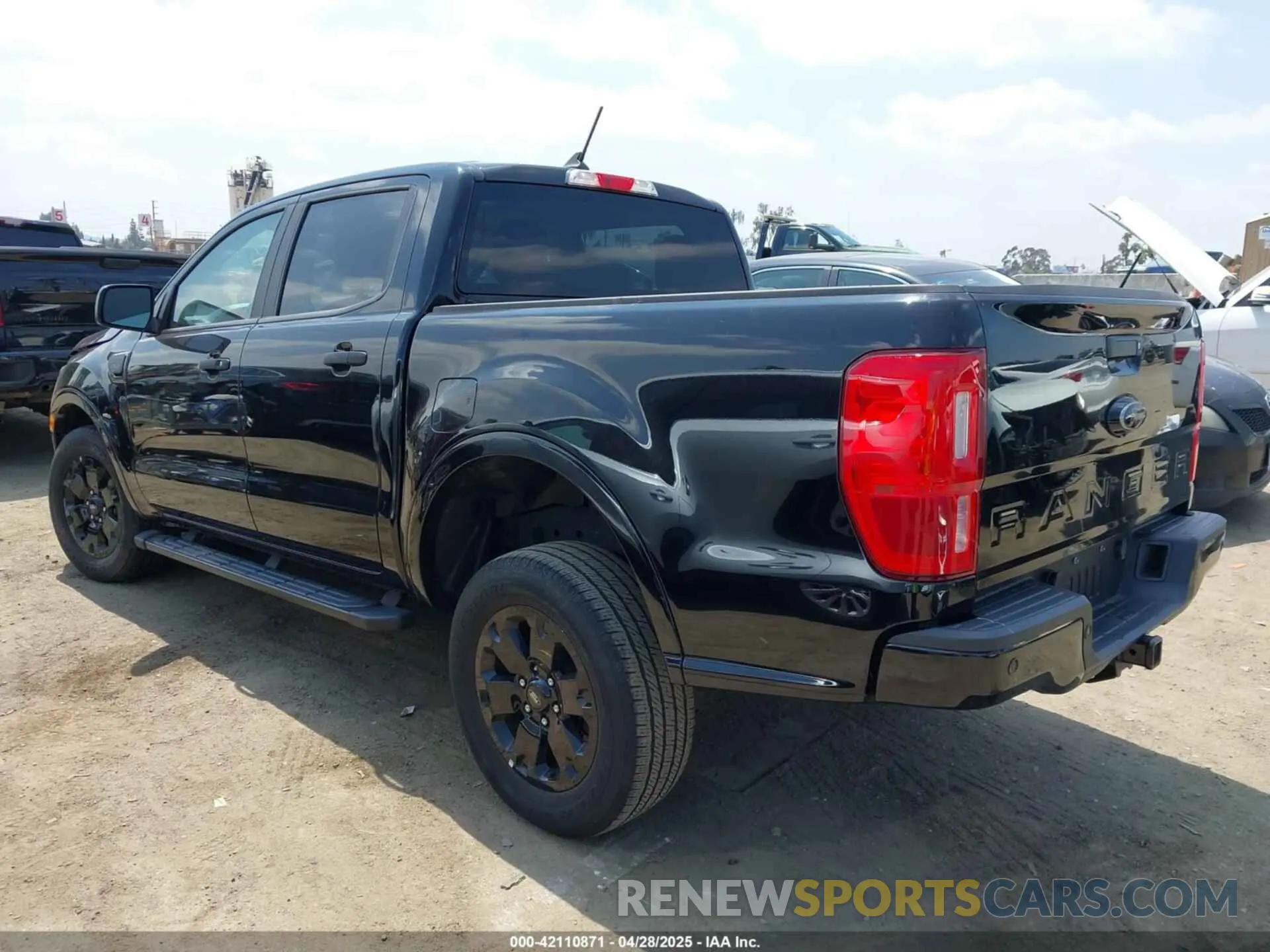 3 fotografías del automóvil dañado 1FTER4EH9MLE04601 FORD RANGER 2021
