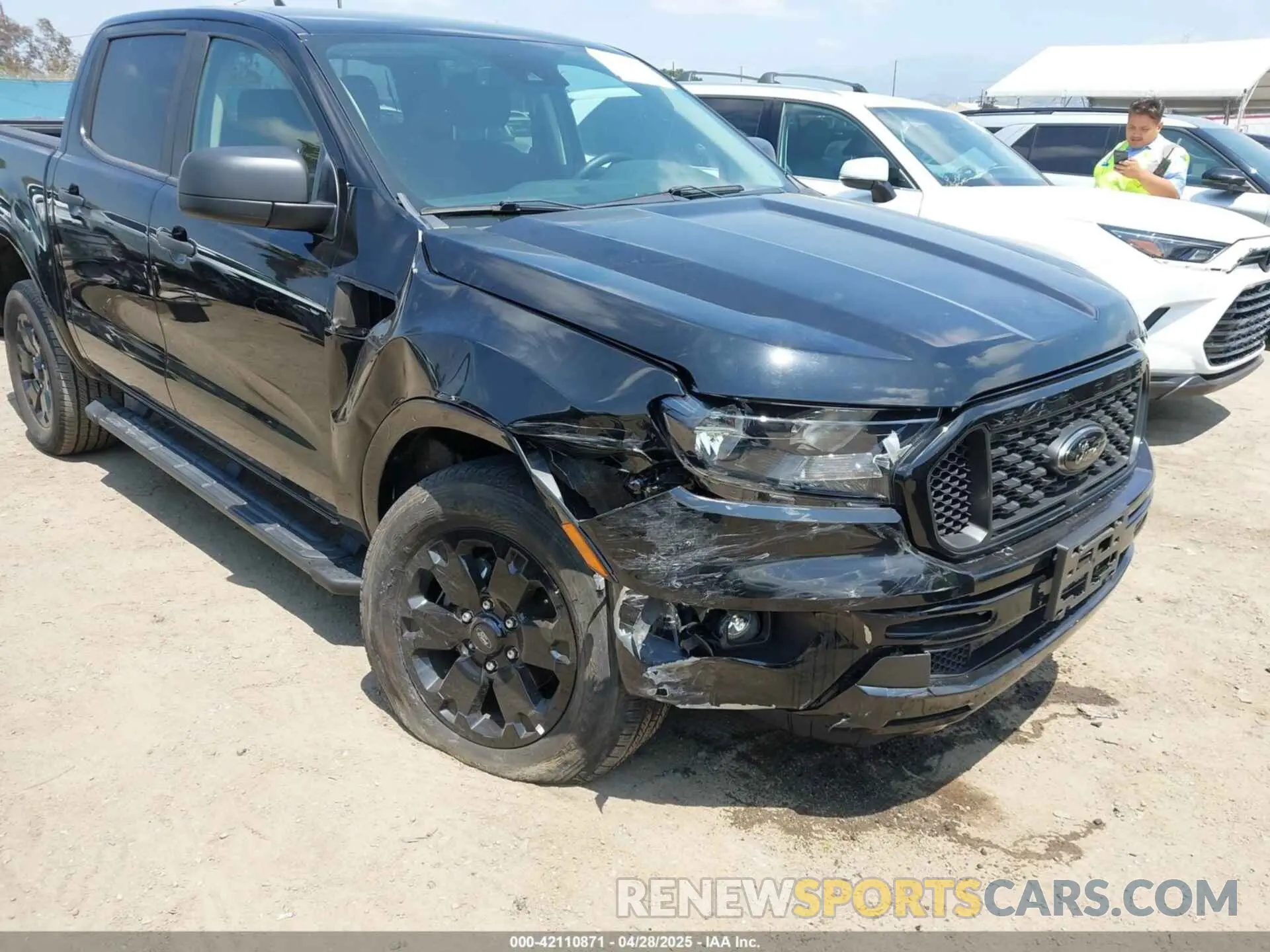 6 fotografías del automóvil dañado 1FTER4EH9MLE04601 FORD RANGER 2021