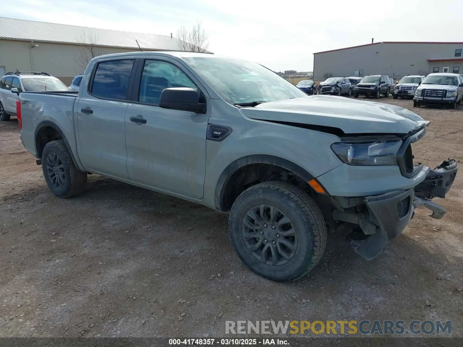 1 fotografías del automóvil dañado 1FTER4FH0MLD04059 FORD RANGER 2021