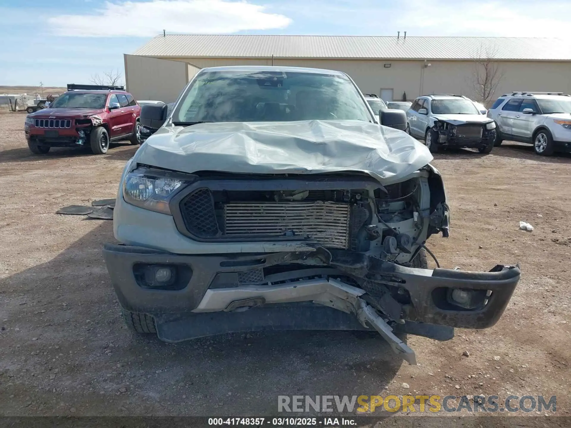 12 fotografías del automóvil dañado 1FTER4FH0MLD04059 FORD RANGER 2021
