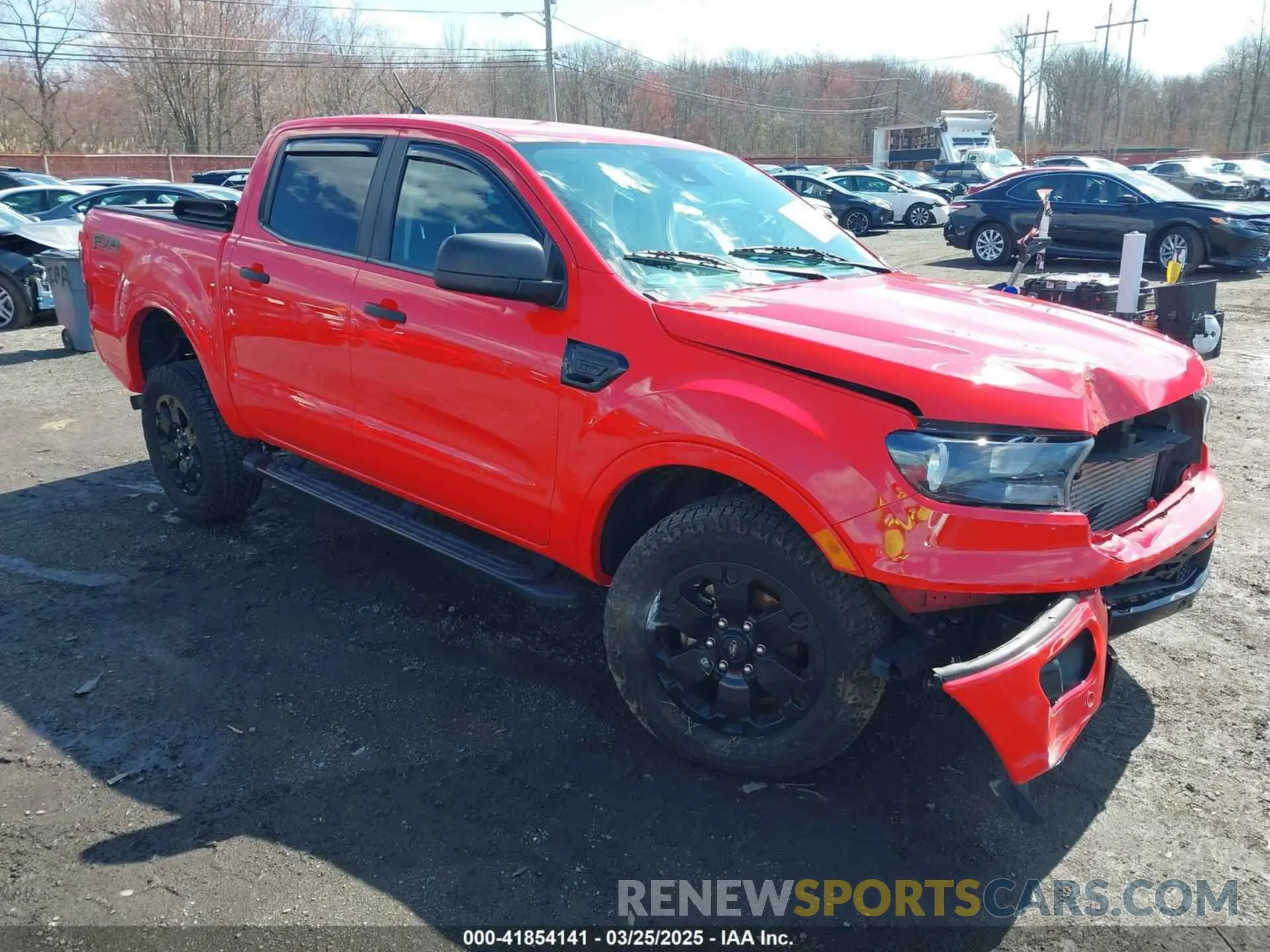 1 fotografías del automóvil dañado 1FTER4FH0MLD50328 FORD RANGER 2021