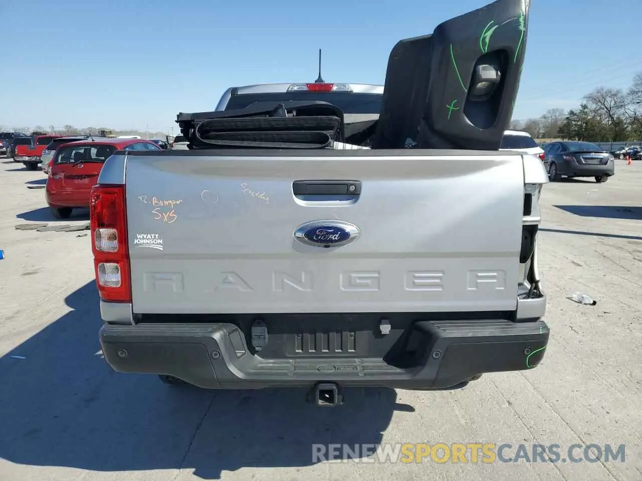 6 fotografías del automóvil dañado 1FTER4FH0MLD56968 FORD RANGER 2021