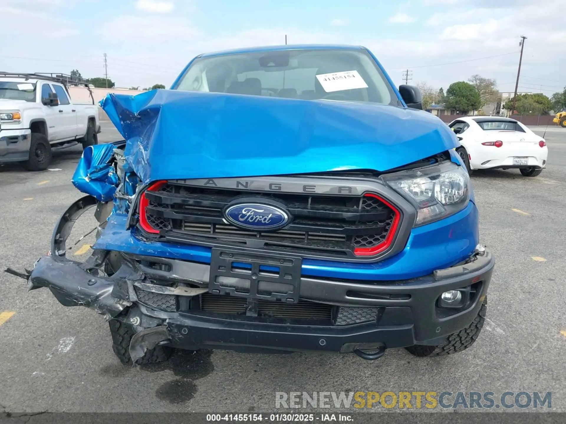 12 fotografías del automóvil dañado 1FTER4FH0MLD98234 FORD RANGER 2021