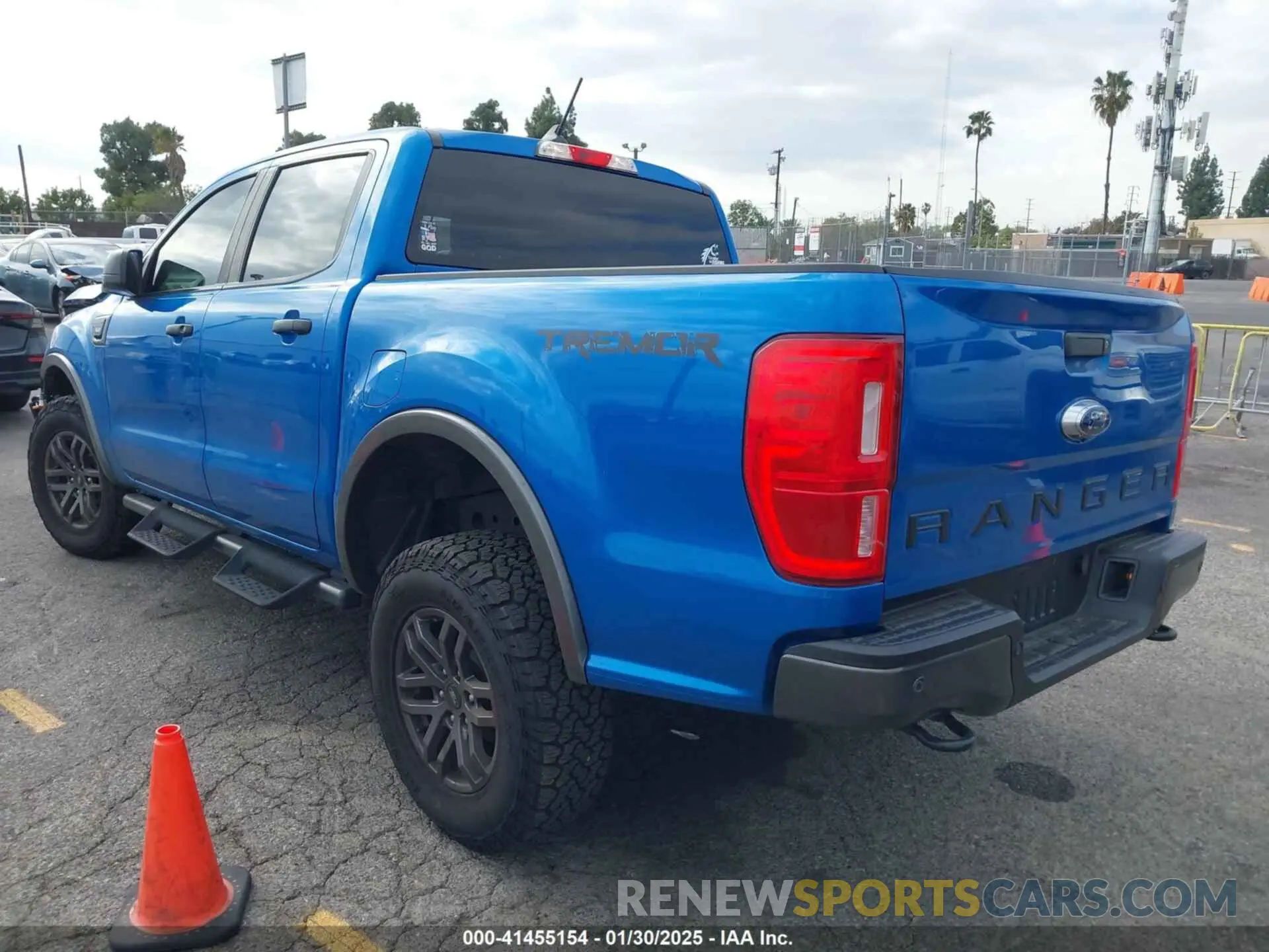 3 fotografías del automóvil dañado 1FTER4FH0MLD98234 FORD RANGER 2021