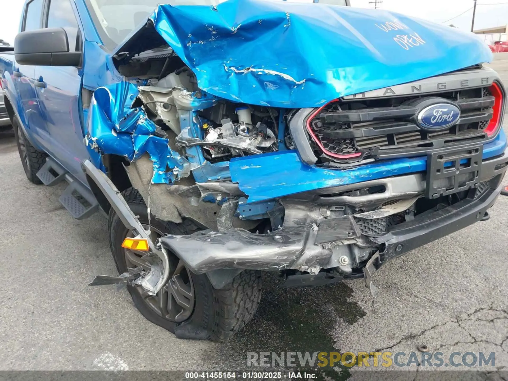 6 fotografías del automóvil dañado 1FTER4FH0MLD98234 FORD RANGER 2021