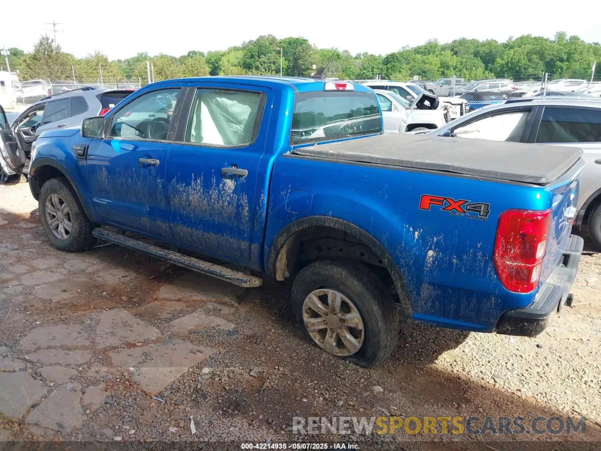 3 fotografías del automóvil dañado 1FTER4FH1MLD48622 FORD RANGER 2021