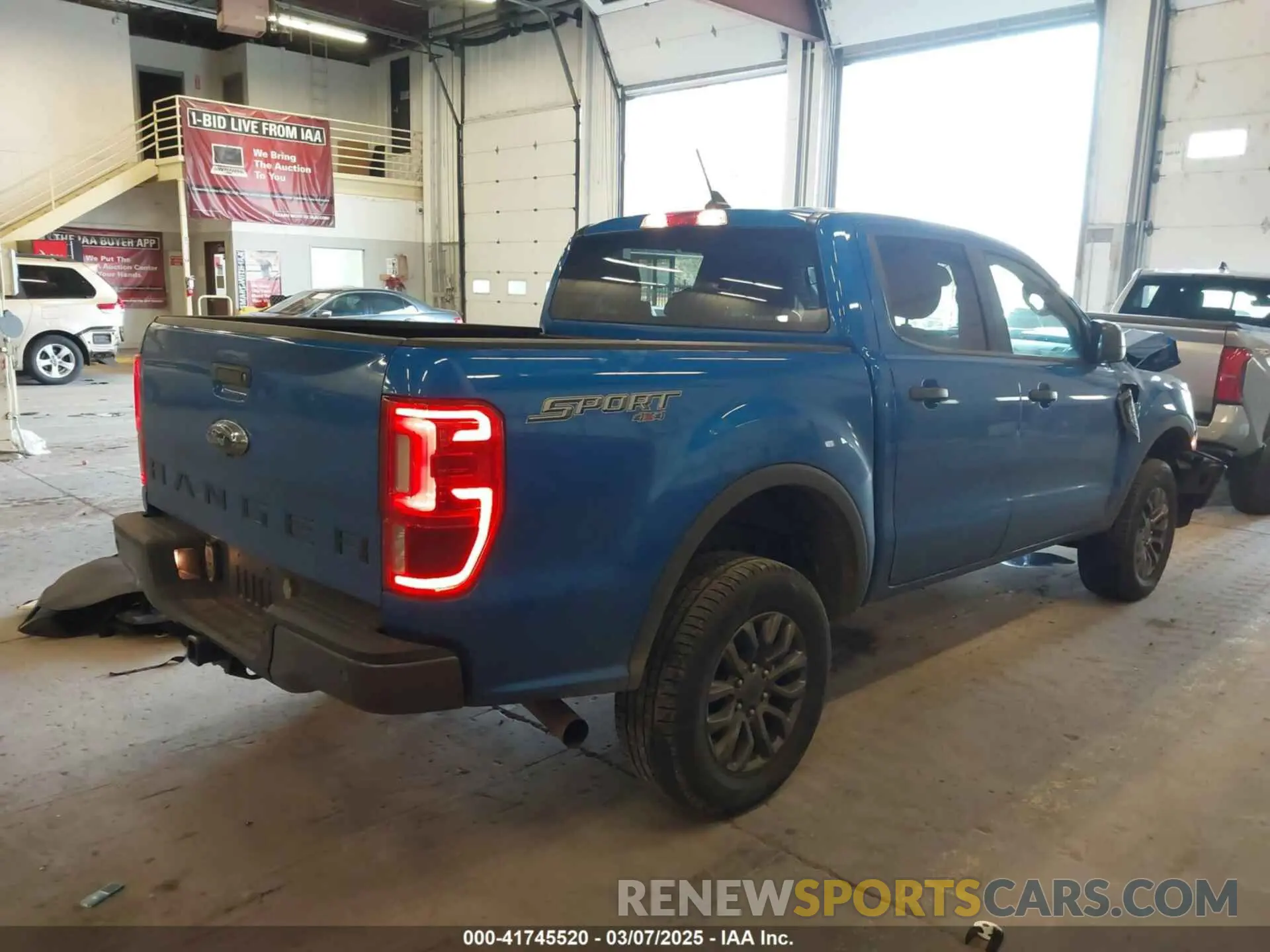 4 fotografías del automóvil dañado 1FTER4FH1MLD50693 FORD RANGER 2021