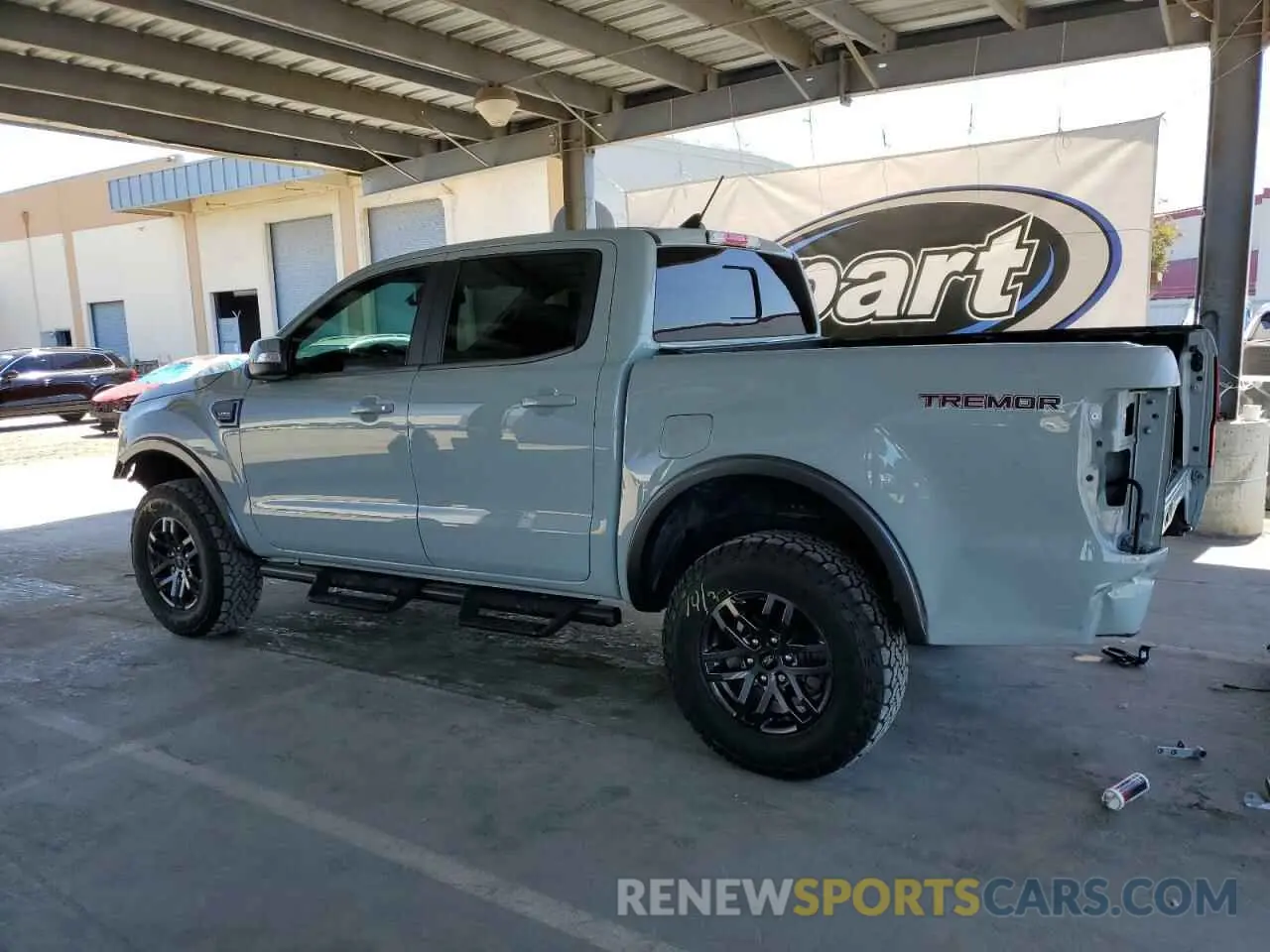 2 fotografías del automóvil dañado 1FTER4FH1MLD63489 FORD RANGER 2021