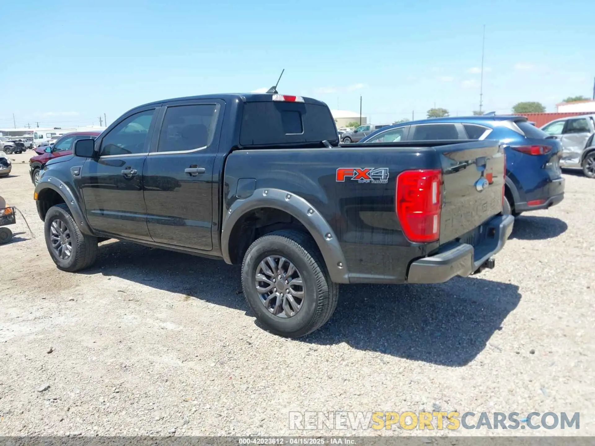 3 fotografías del automóvil dañado 1FTER4FH1MLD87968 FORD RANGER 2021