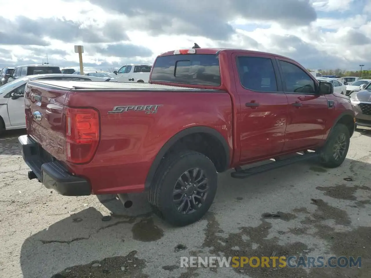 3 fotografías del automóvil dañado 1FTER4FH1MLD93298 FORD RANGER 2021