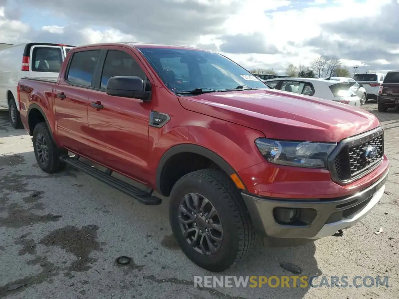 4 fotografías del automóvil dañado 1FTER4FH1MLD93298 FORD RANGER 2021