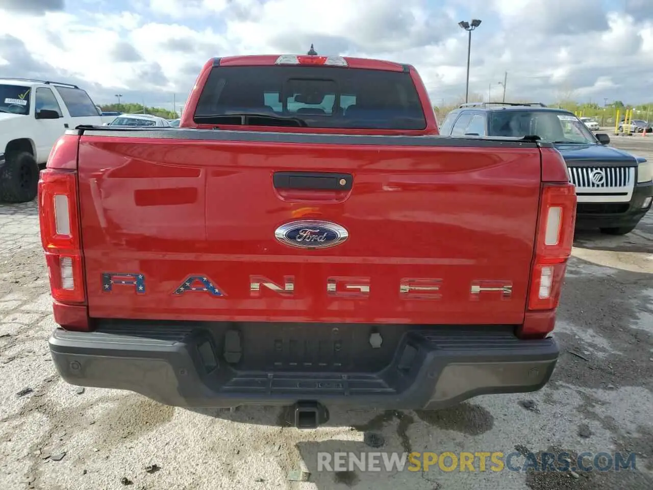 6 fotografías del automóvil dañado 1FTER4FH1MLD93298 FORD RANGER 2021