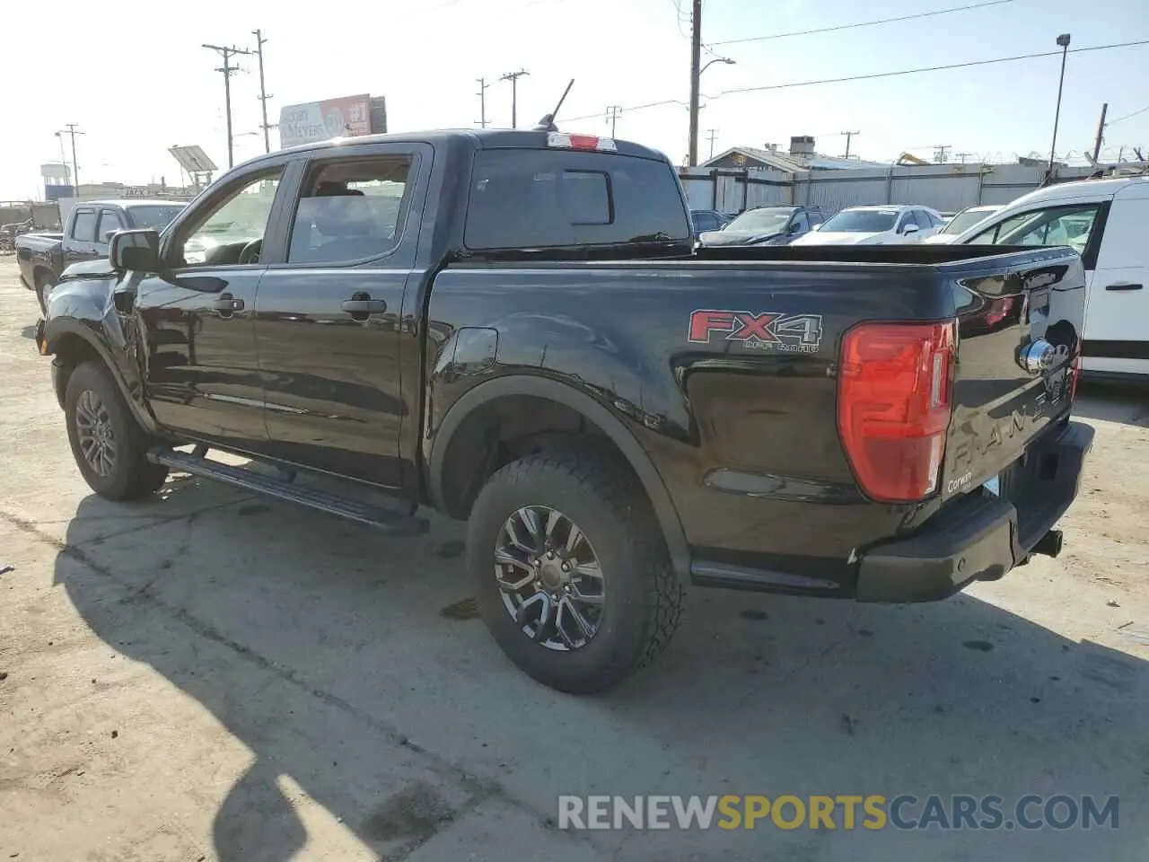 2 fotografías del automóvil dañado 1FTER4FH1MLE00816 FORD RANGER 2021