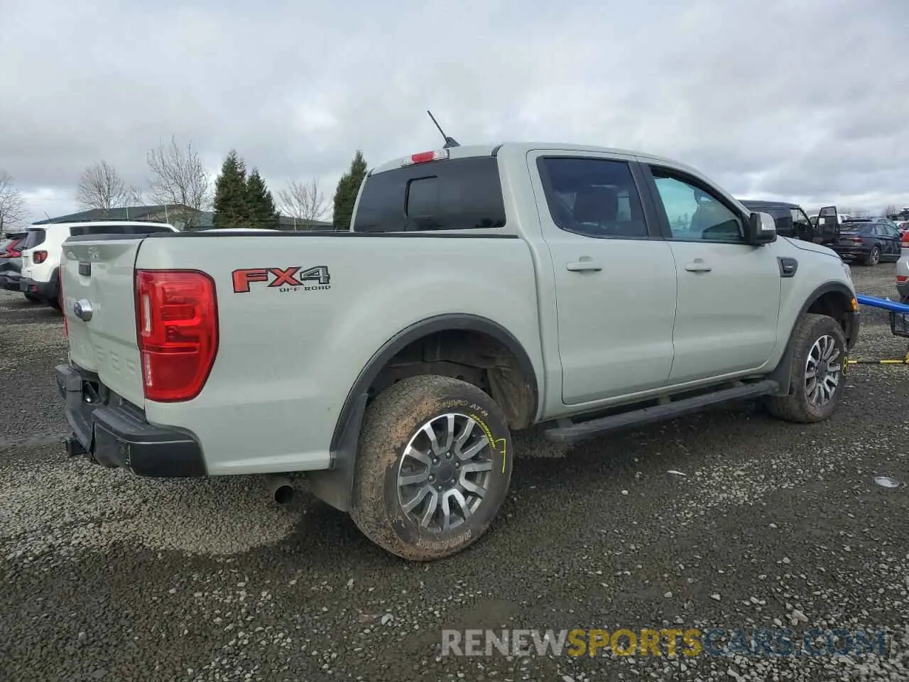 3 fotografías del automóvil dañado 1FTER4FH2MLD43784 FORD RANGER 2021