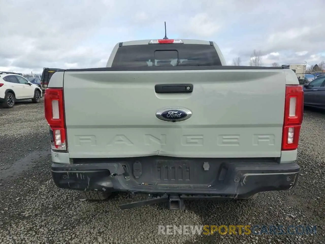 6 fotografías del automóvil dañado 1FTER4FH2MLD43784 FORD RANGER 2021