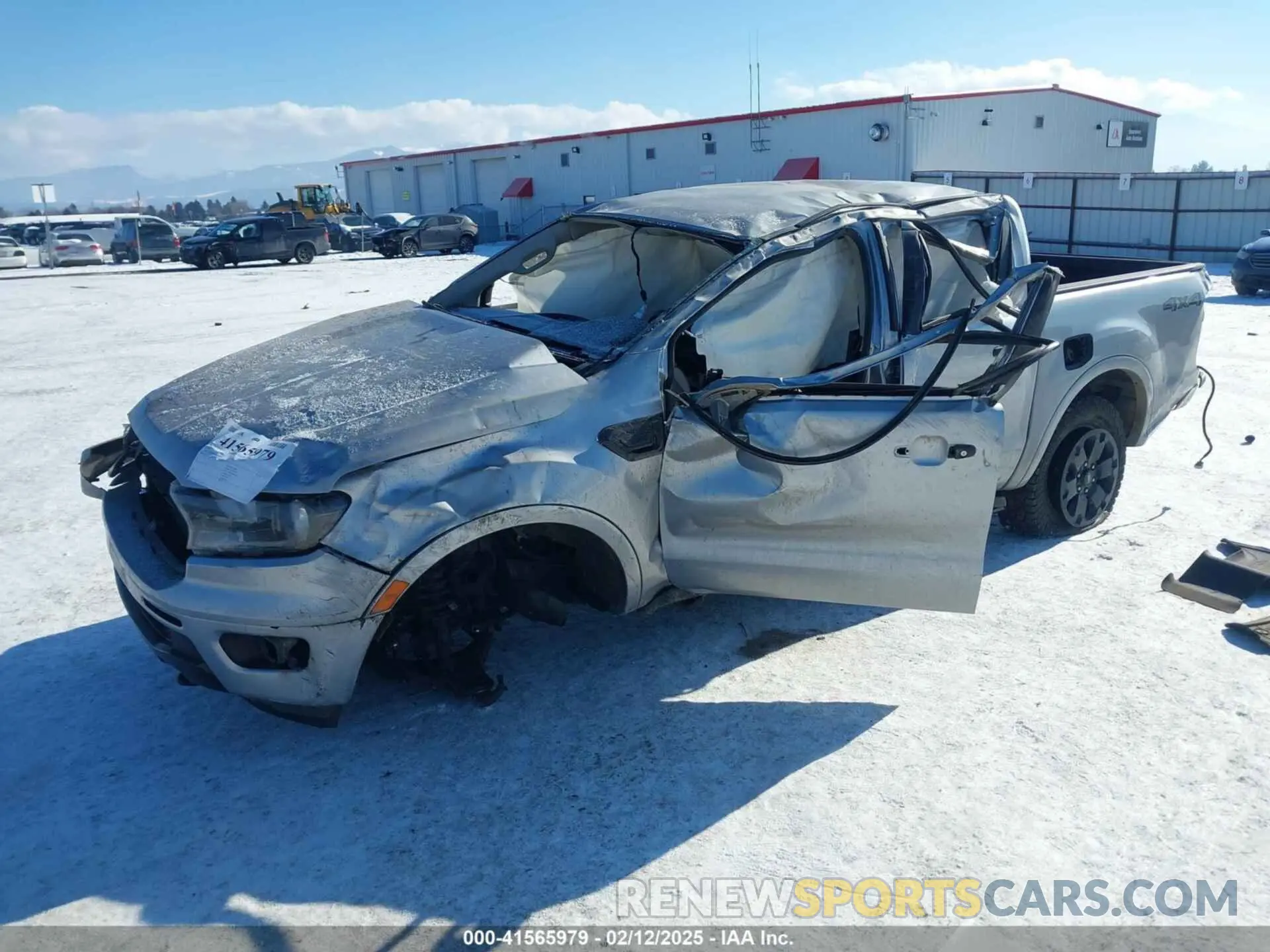 2 fotografías del automóvil dañado 1FTER4FH2MLD86229 FORD RANGER 2021