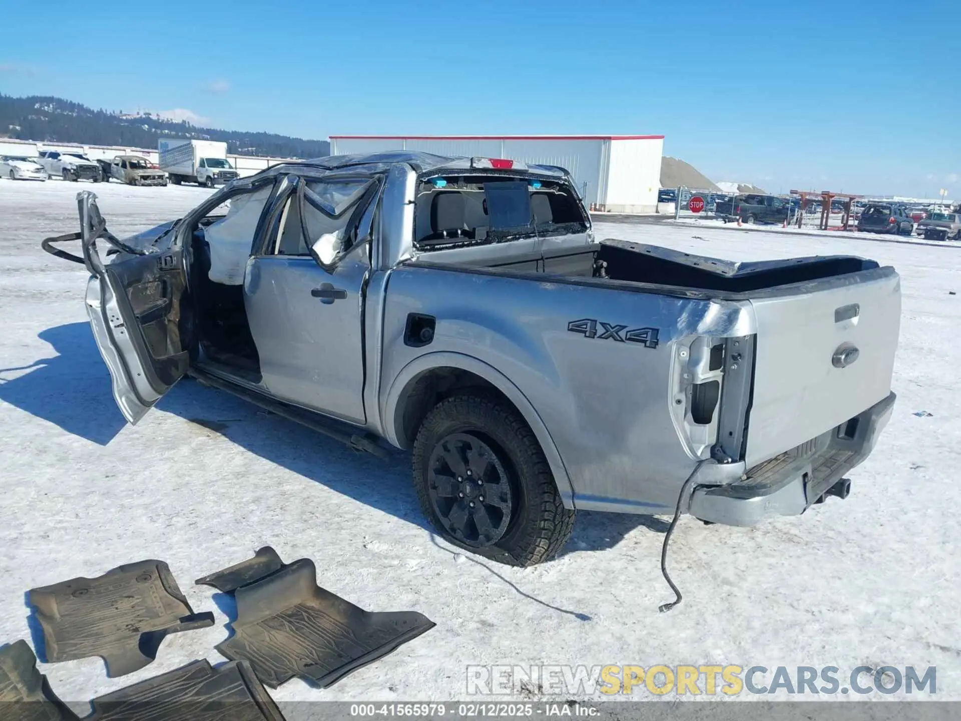 3 fotografías del automóvil dañado 1FTER4FH2MLD86229 FORD RANGER 2021