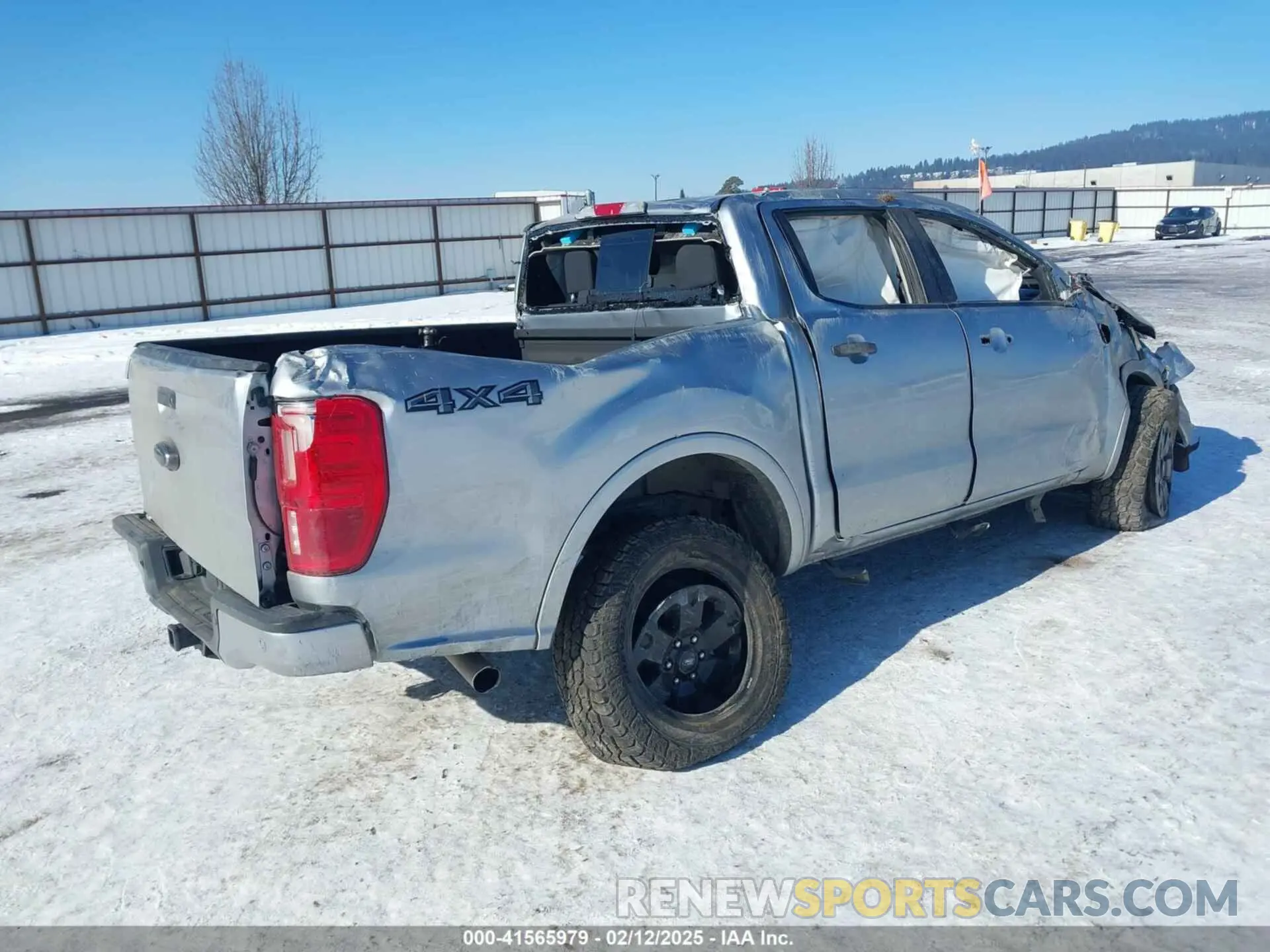 4 fotografías del automóvil dañado 1FTER4FH2MLD86229 FORD RANGER 2021