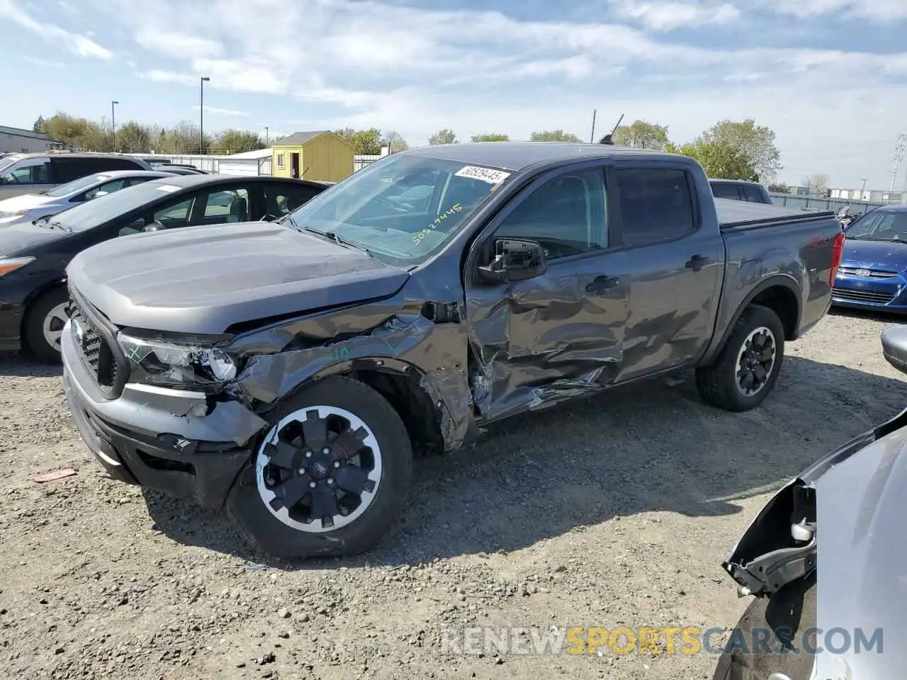 1 fotografías del automóvil dañado 1FTER4FH3MLD10745 FORD RANGER 2021