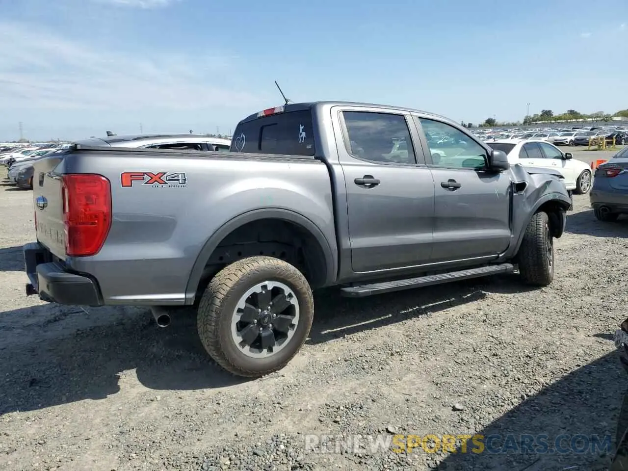 3 fotografías del automóvil dañado 1FTER4FH3MLD10745 FORD RANGER 2021