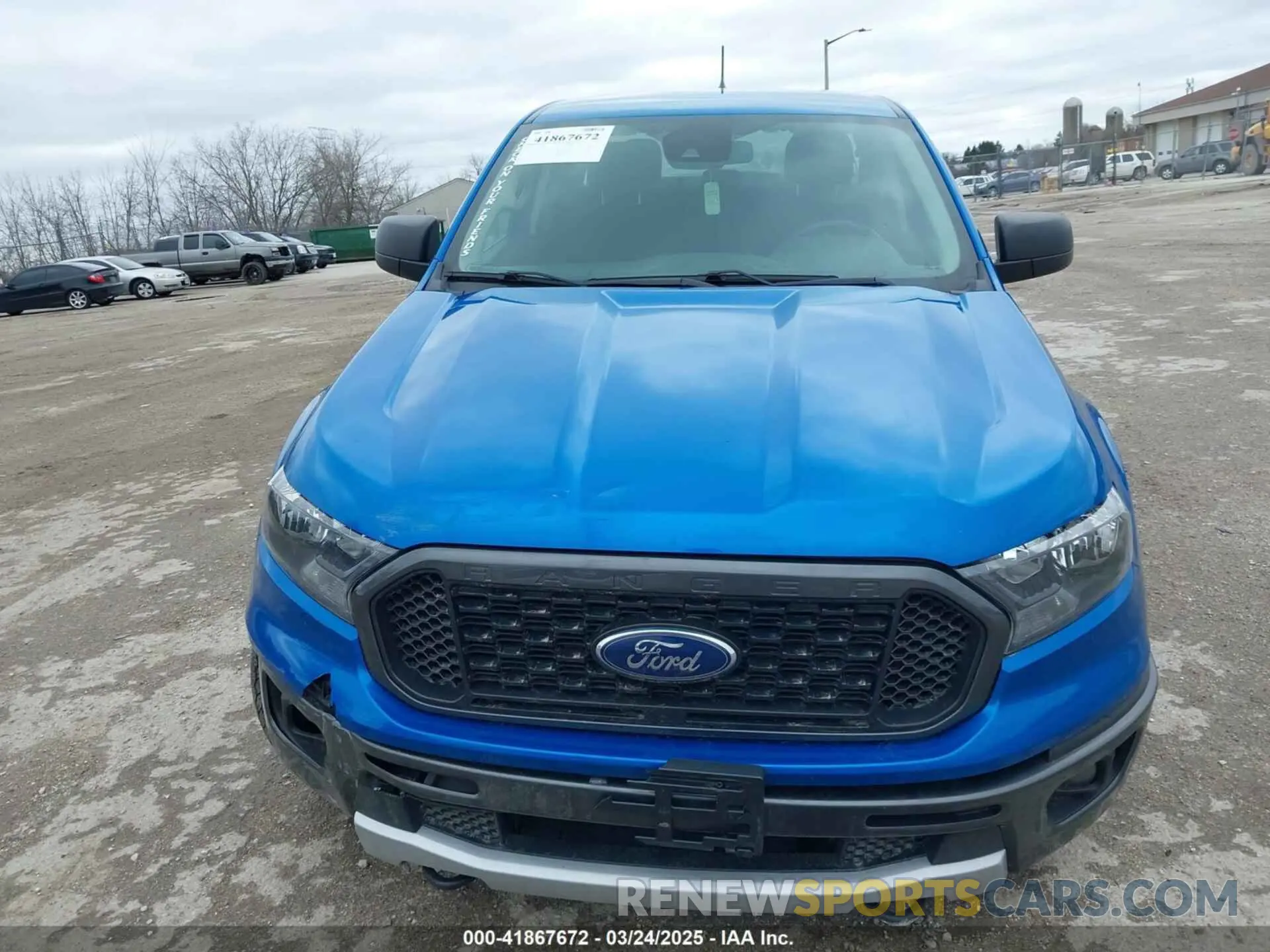 12 fotografías del automóvil dañado 1FTER4FH3MLD29554 FORD RANGER 2021