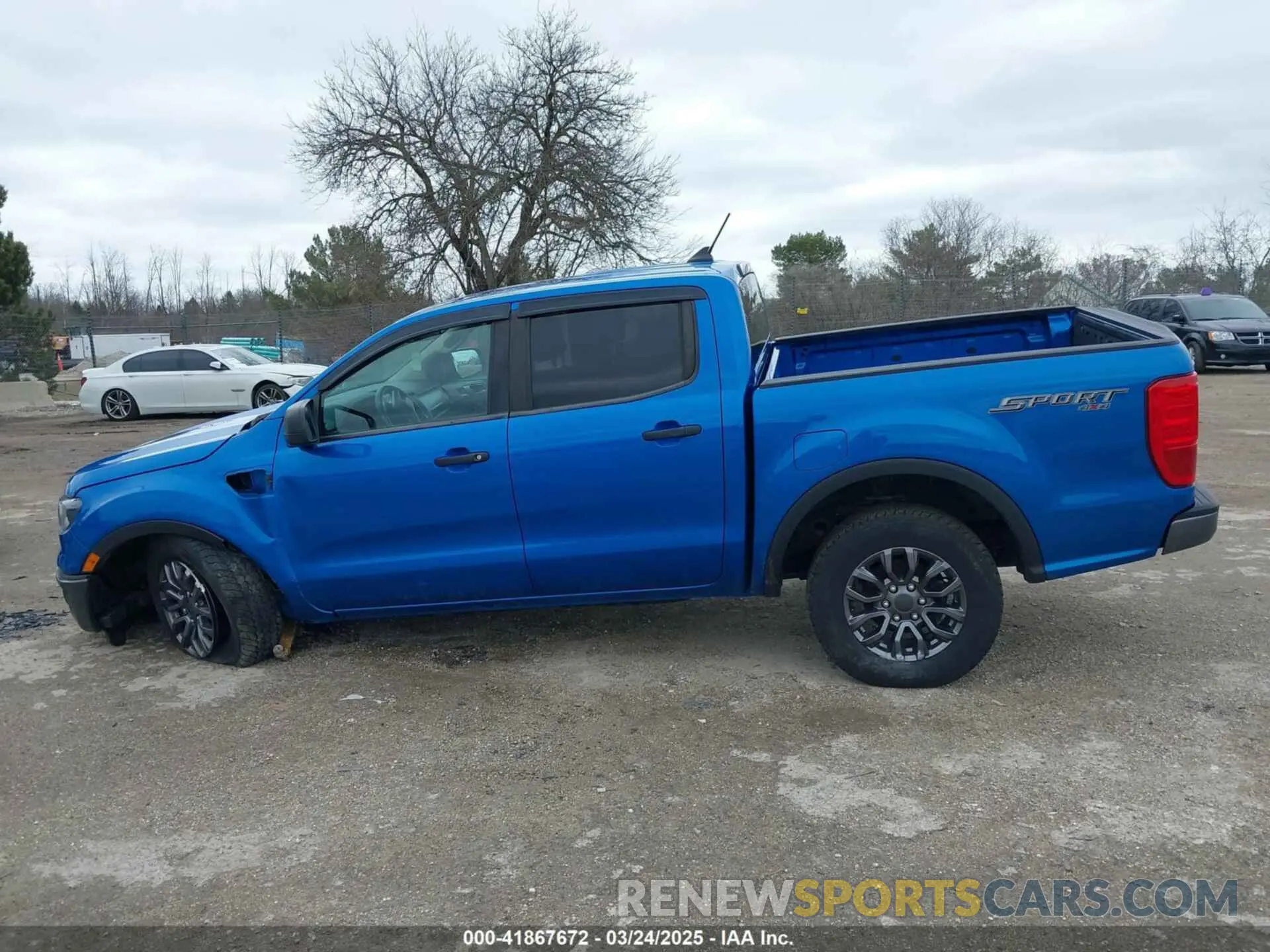 14 fotografías del automóvil dañado 1FTER4FH3MLD29554 FORD RANGER 2021