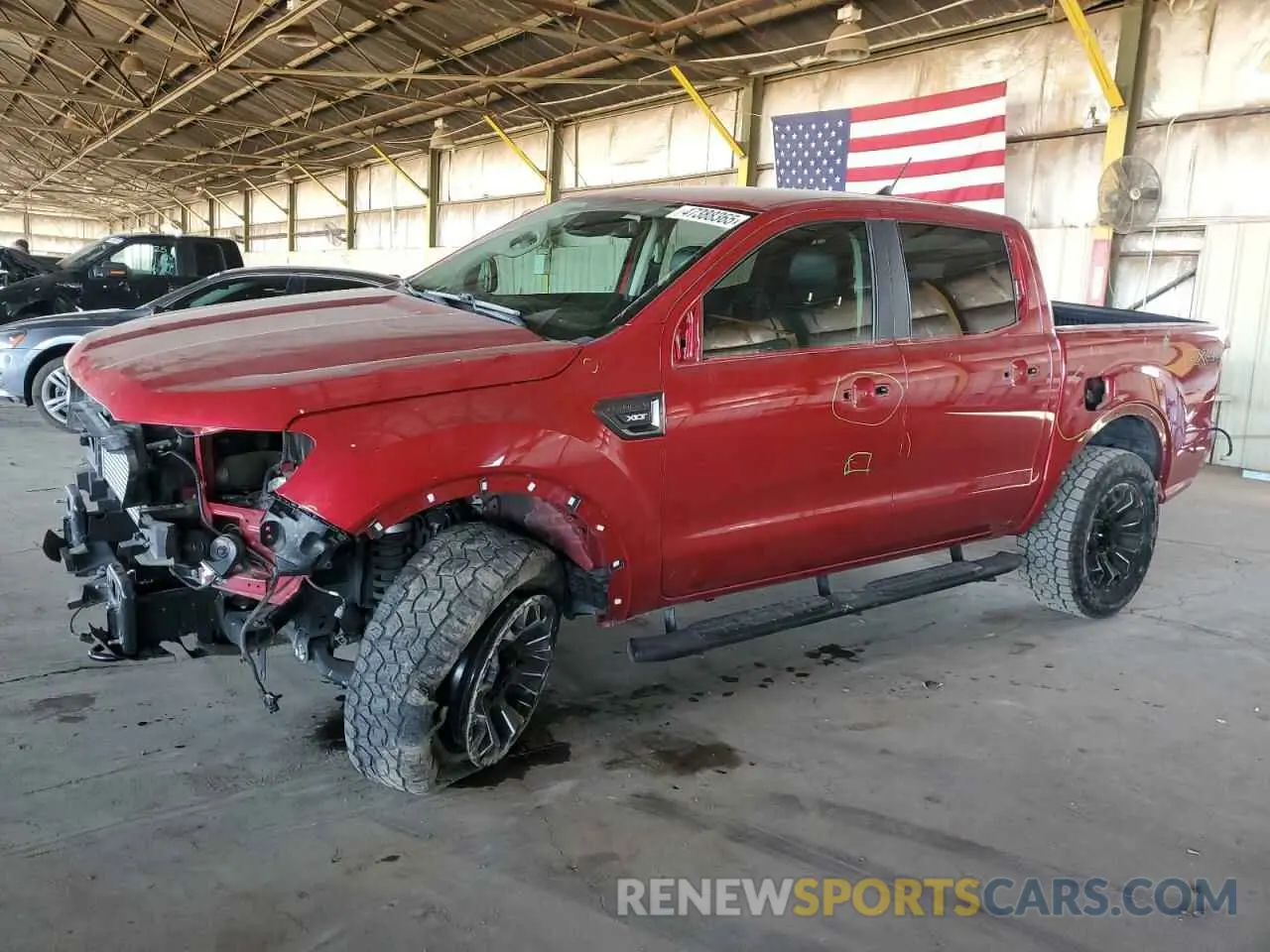 1 fotografías del automóvil dañado 1FTER4FH3MLD51795 FORD RANGER 2021