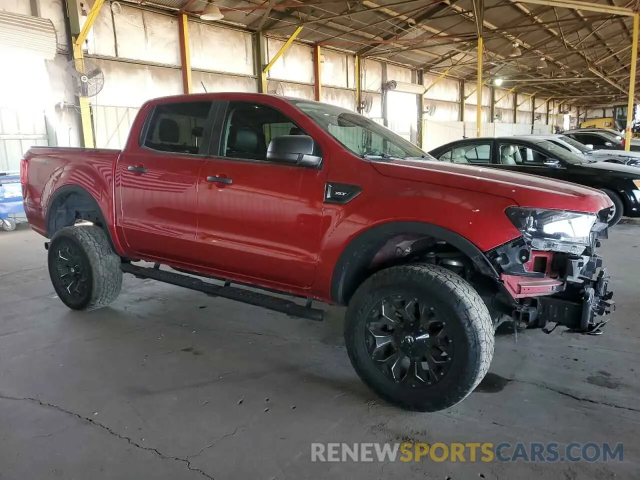 4 fotografías del automóvil dañado 1FTER4FH3MLD51795 FORD RANGER 2021