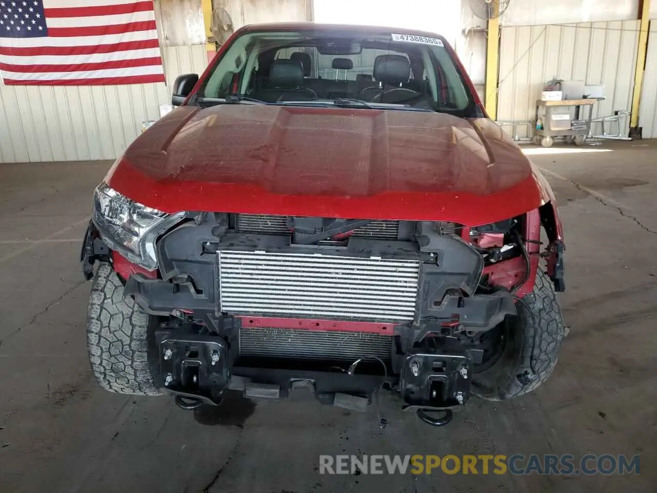 5 fotografías del automóvil dañado 1FTER4FH3MLD51795 FORD RANGER 2021