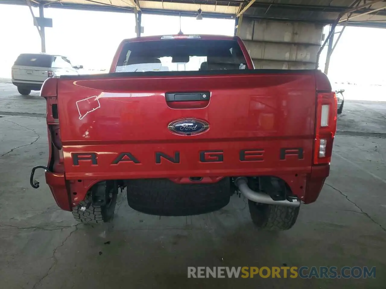 6 fotografías del automóvil dañado 1FTER4FH3MLD51795 FORD RANGER 2021