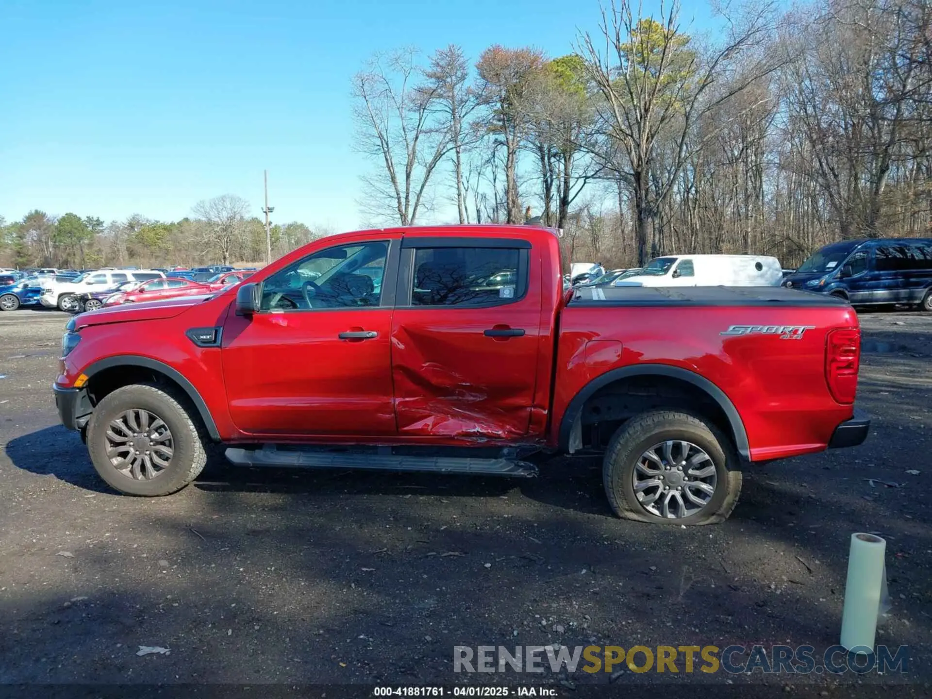 14 fotografías del automóvil dañado 1FTER4FH3MLD54177 FORD RANGER 2021