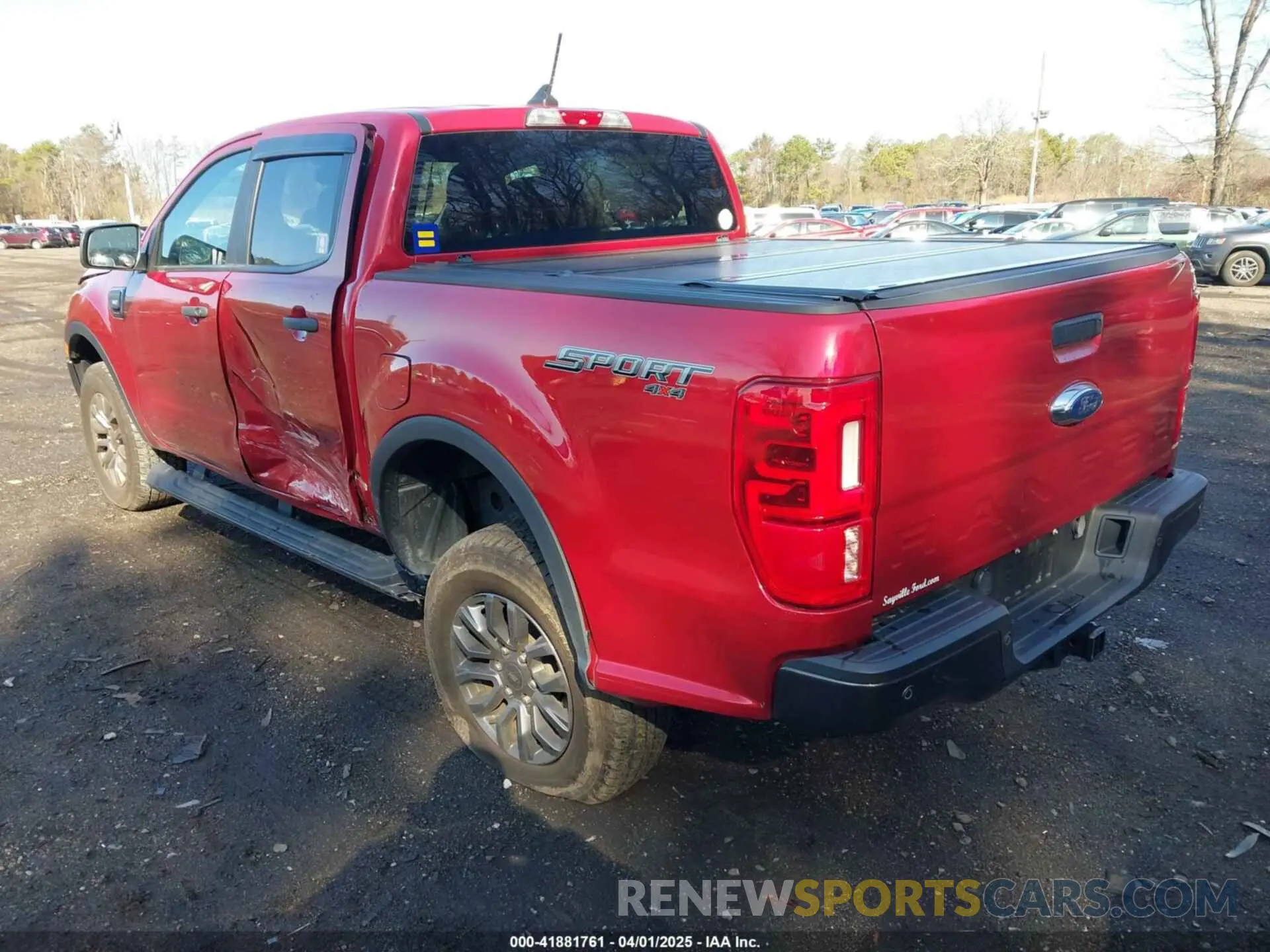 3 fotografías del automóvil dañado 1FTER4FH3MLD54177 FORD RANGER 2021