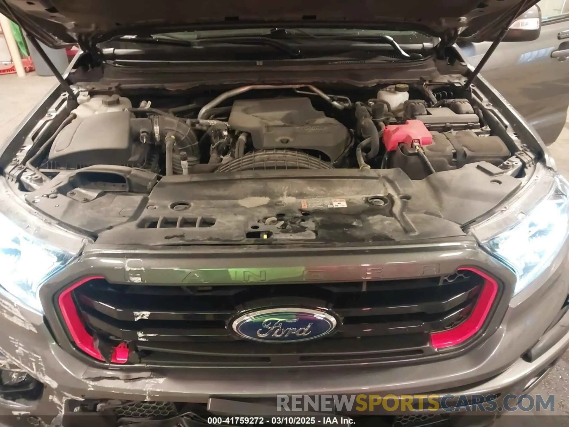 10 fotografías del automóvil dañado 1FTER4FH3MLD64398 FORD RANGER 2021