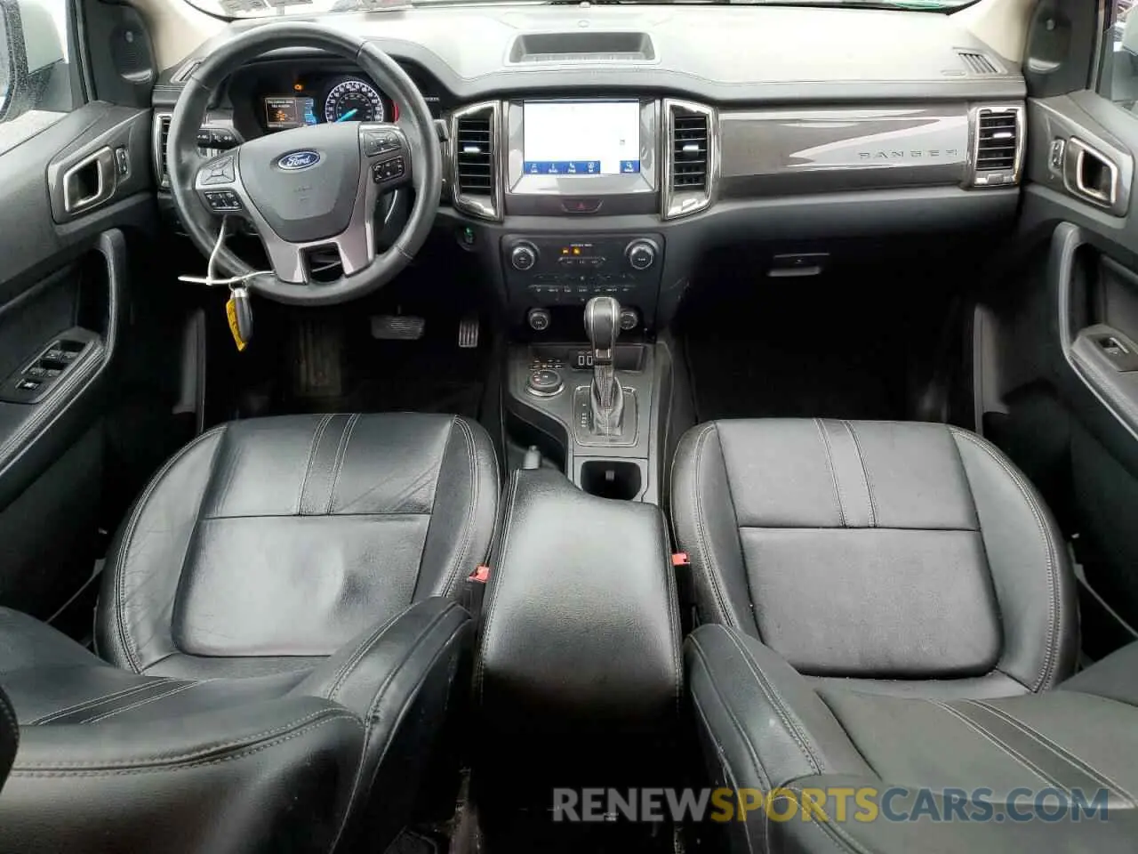 8 fotografías del automóvil dañado 1FTER4FH3MLD92895 FORD RANGER 2021