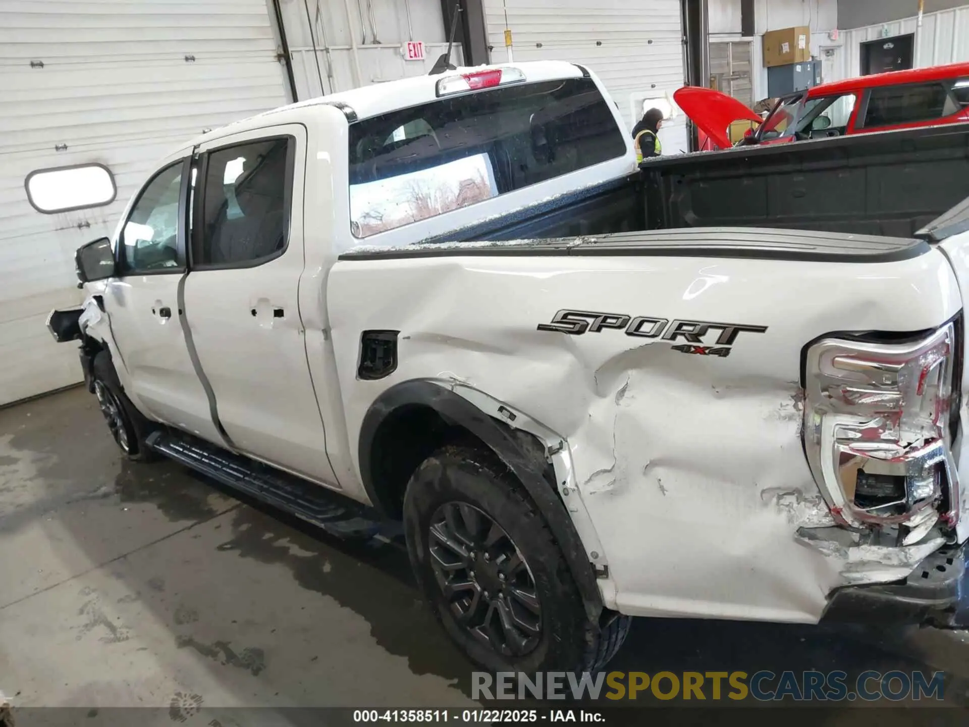 14 fotografías del automóvil dañado 1FTER4FH4MLD43124 FORD RANGER 2021