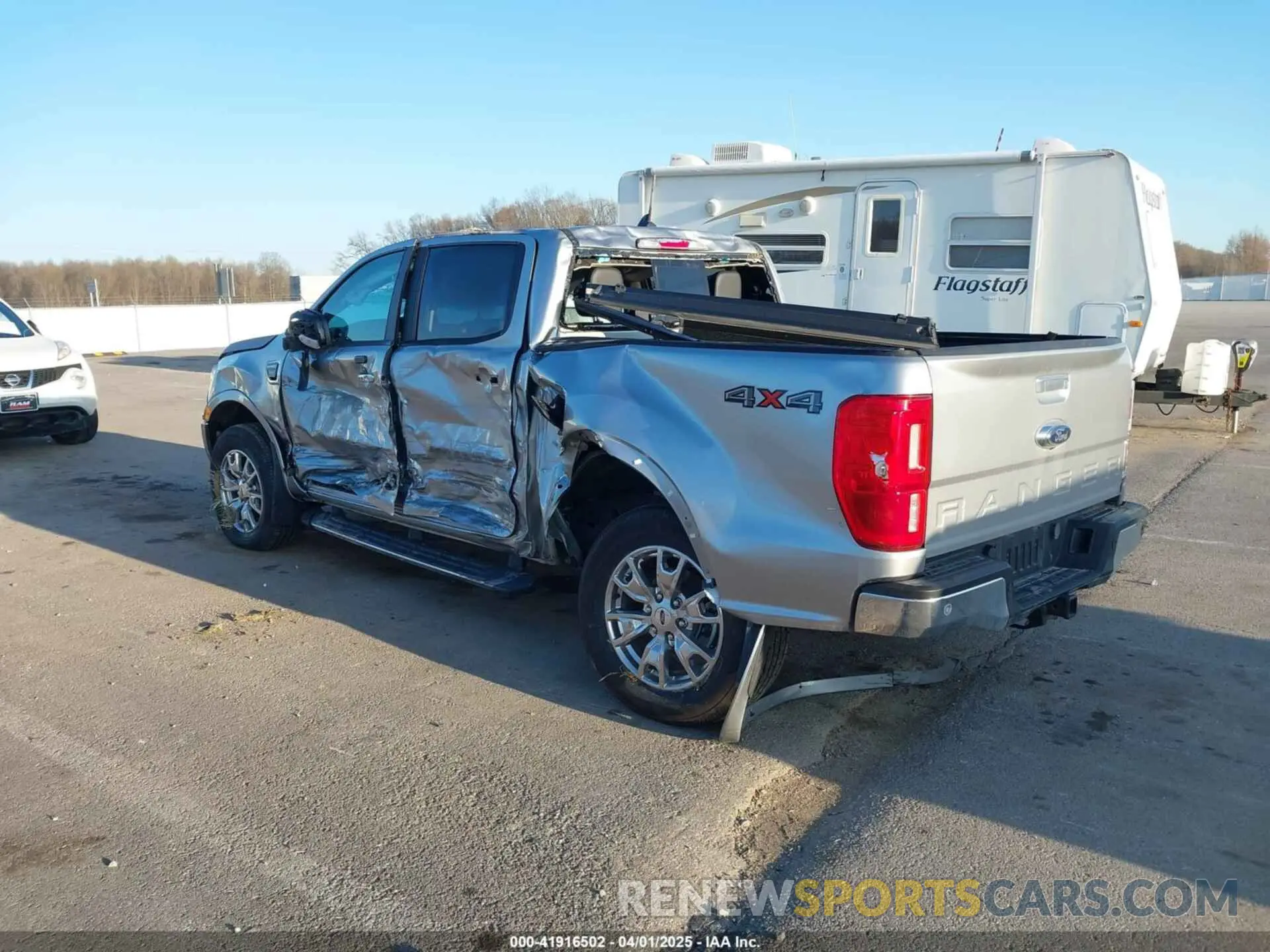 3 fotografías del automóvil dañado 1FTER4FH4MLD44192 FORD RANGER 2021