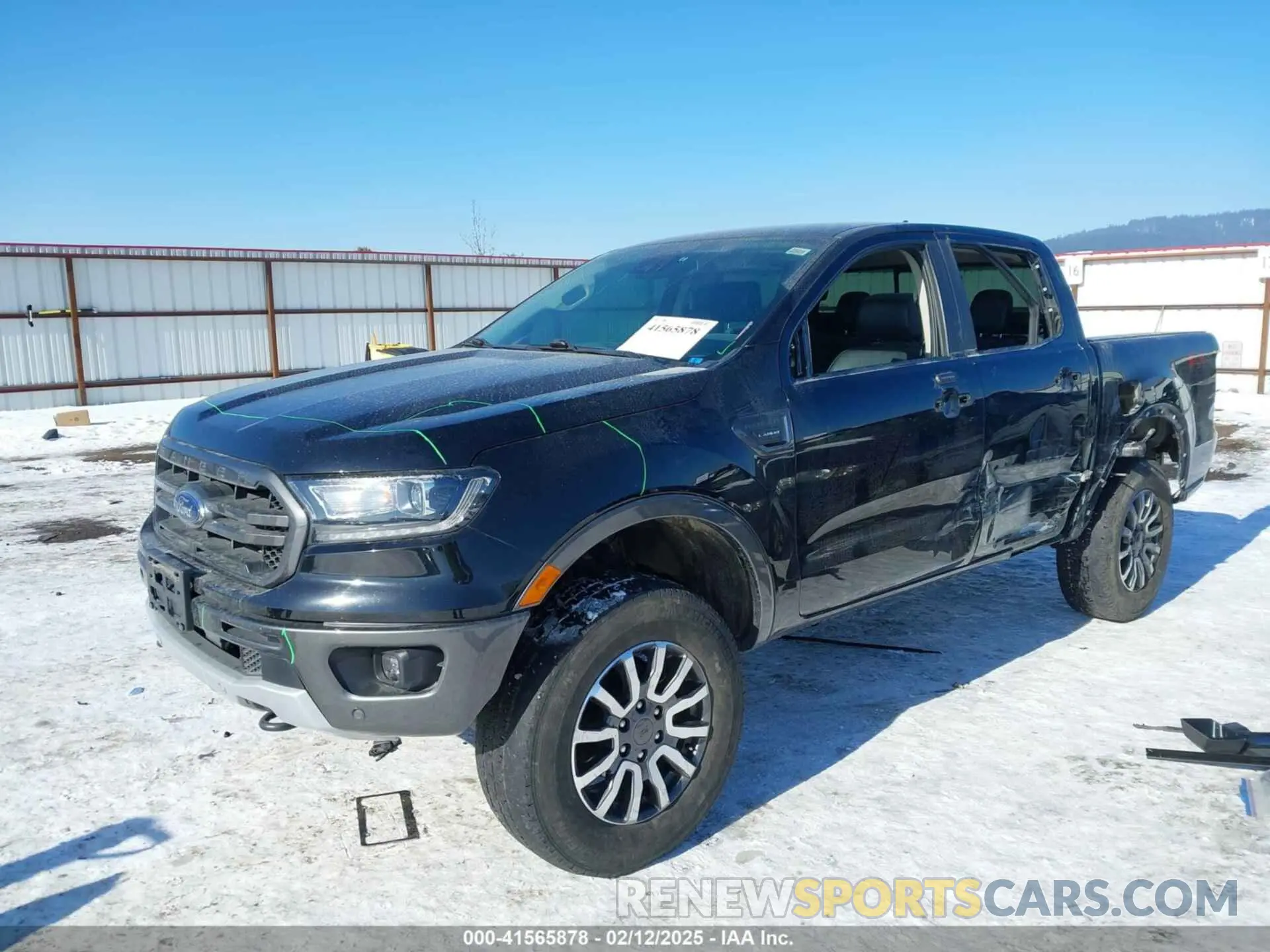 2 fotografías del automóvil dañado 1FTER4FH4MLD95062 FORD RANGER 2021