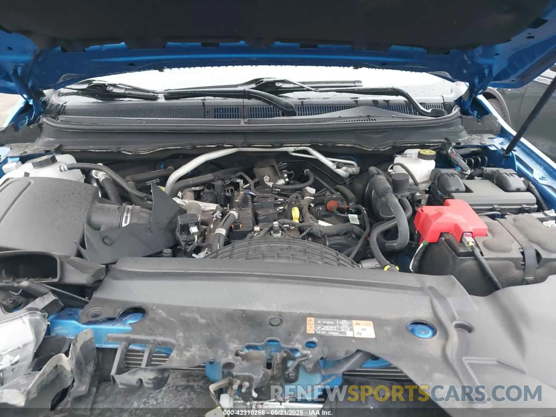 10 fotografías del automóvil dañado 1FTER4FH4MLE05749 FORD RANGER 2021